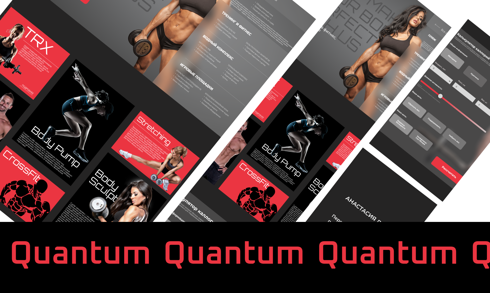 Обложка кейса Quantum Fitness