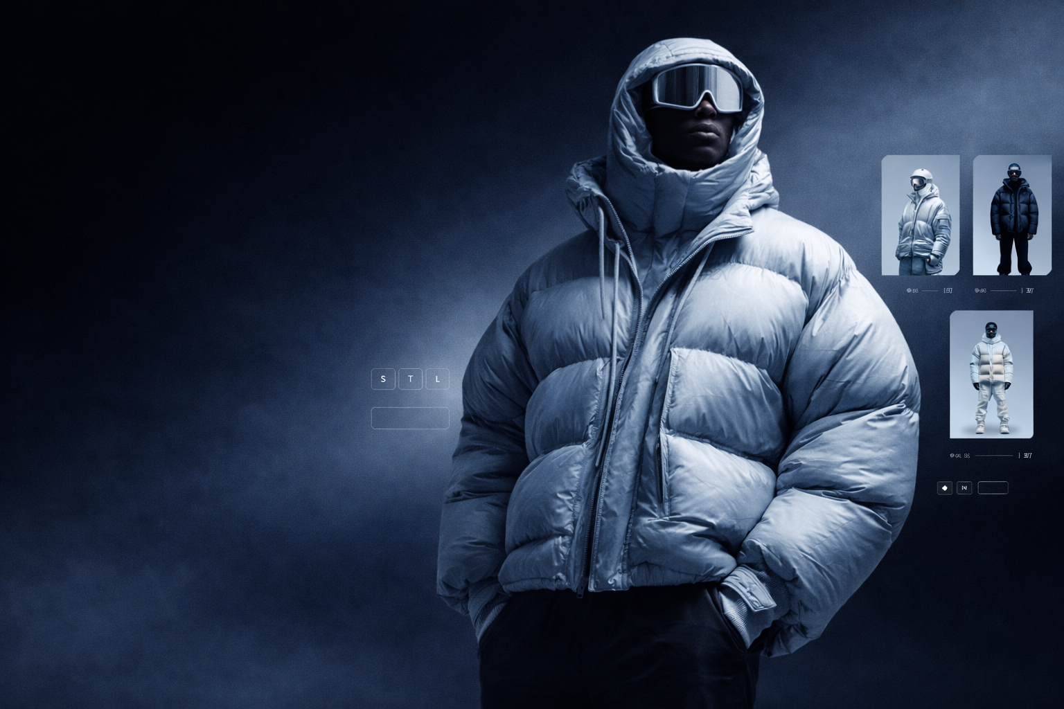 designer puffer jacket fashion
